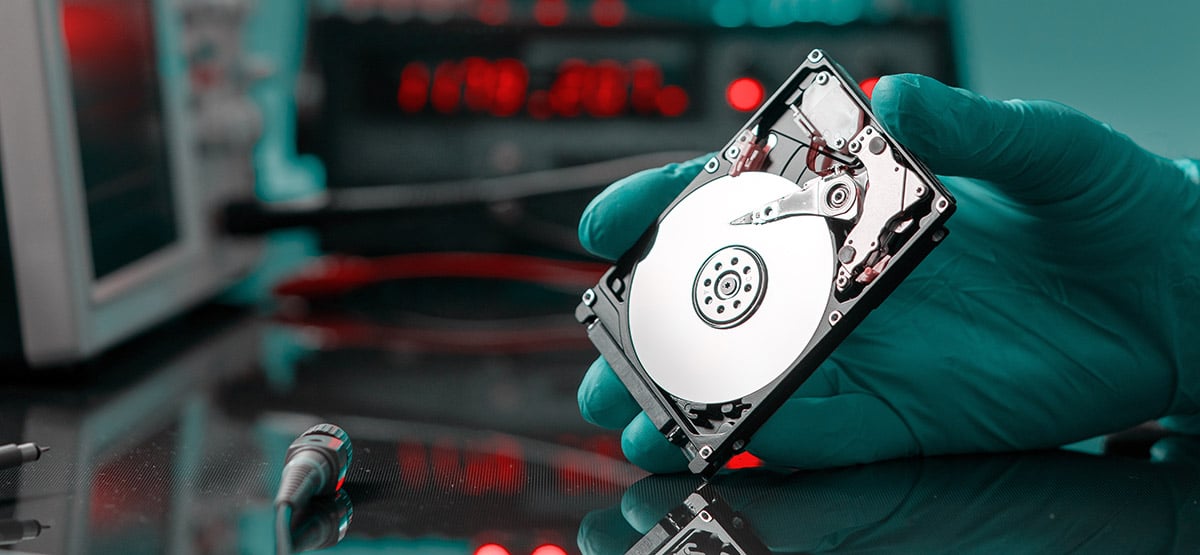 Bad HDD hard drive in data recovery service